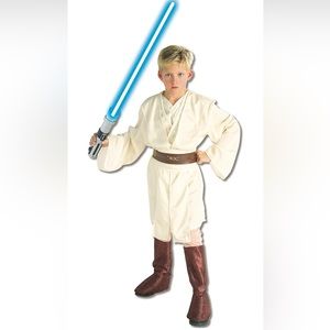 Rubie's Rubies Star Wars Classic Deluxe Obi-Wan Kenobi Costume, Medium Off-White